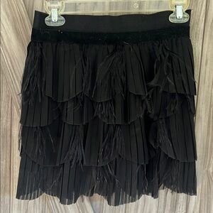 Hazel Black Bubble Mini Skirt Cocktail